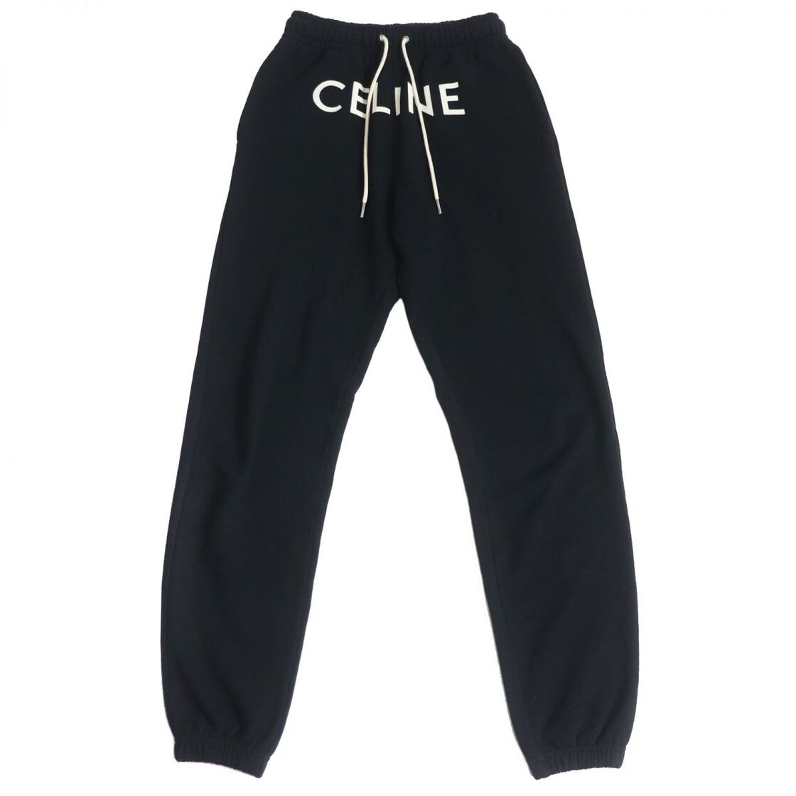 美品□21SS CELINE/セリーヌ 2Z056052H ロゴプリント コットン ルーズ 