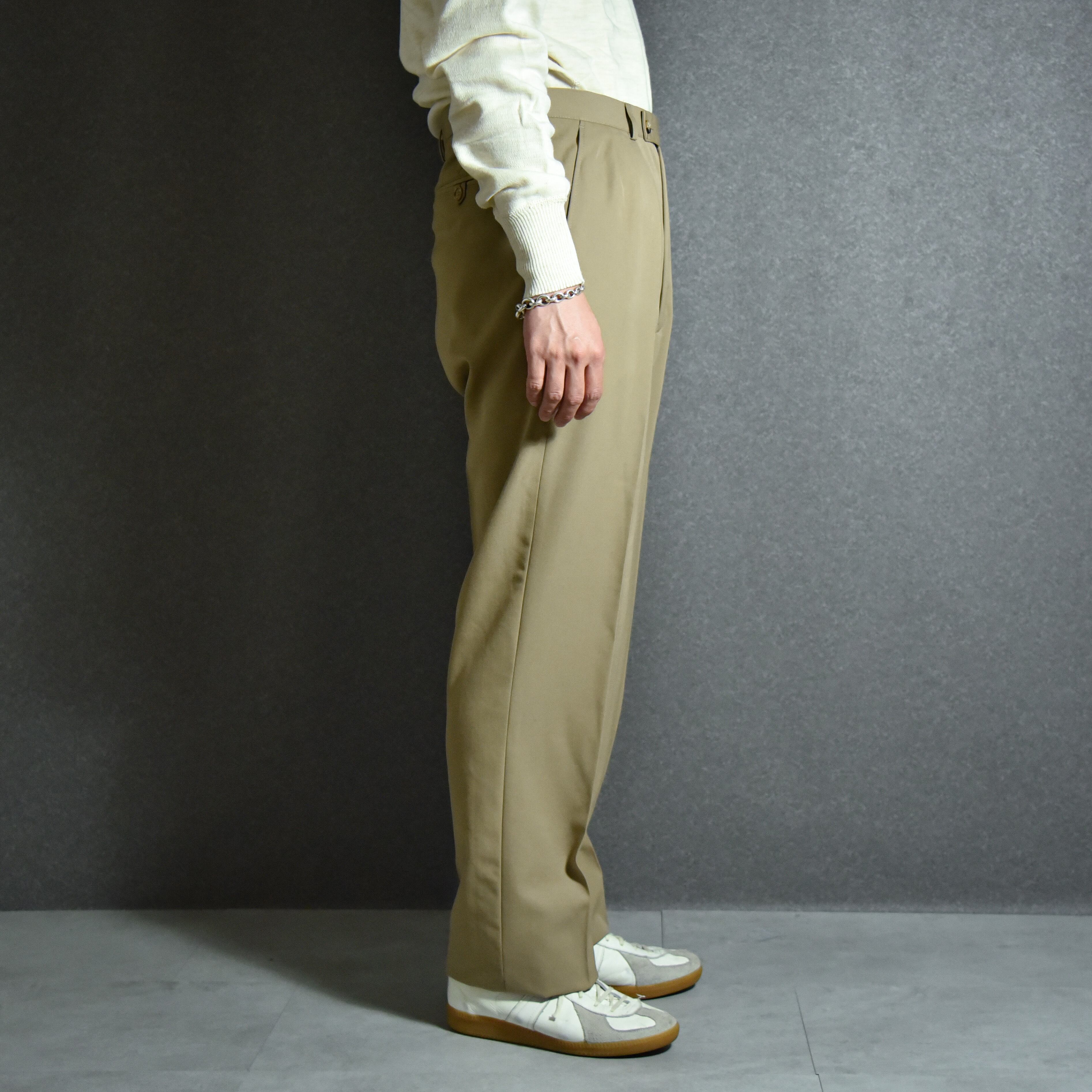 DEAD STOCK】90s Swedish Army 2tack Dress Trousers スウェーデン軍 2 ...