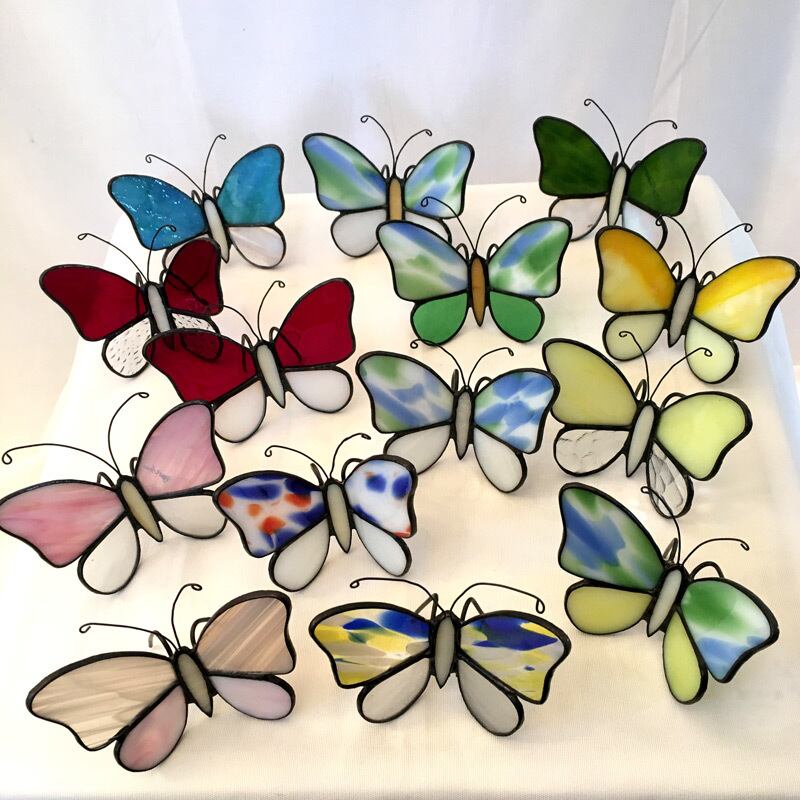 オーダー受付中】 バタフライ YT | ステンドグラス工房かわもと ネット