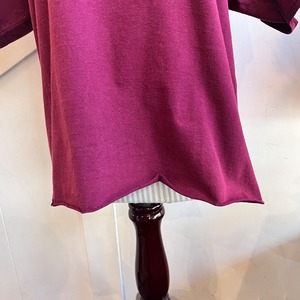 wine red  used sports T-shirs