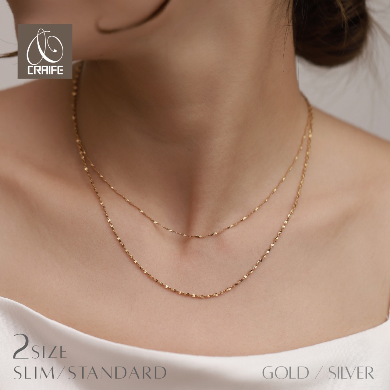 Necklace -Gold/Silver-