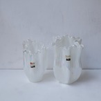 白いオーロラの花瓶4