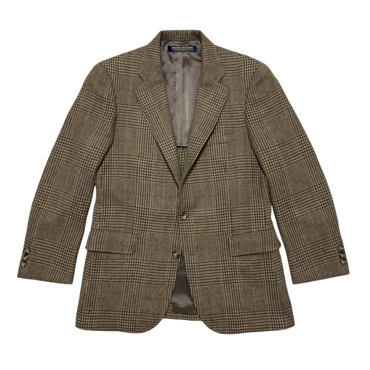 古着 ブルックスブラザーズ テーラードジャケット クリーニング済み Brooks Brothers 90s 日本製 シングル2B メンズA4
