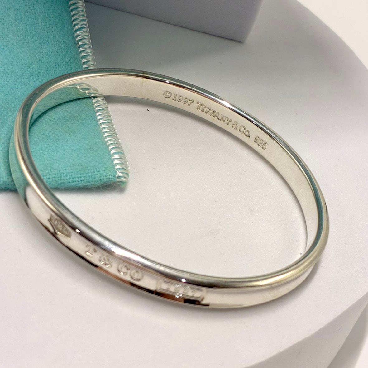 Tiffany & Co. ティファニー 1837 コレクション シルバーバングル