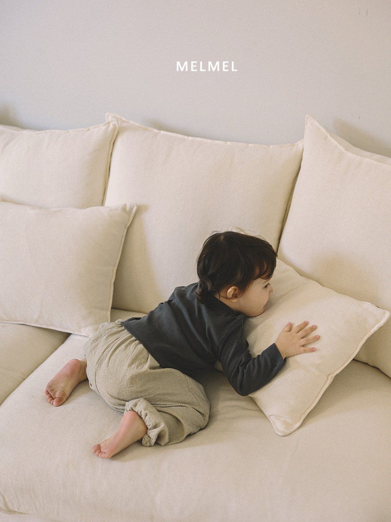 [melmel] Mini check bloomers / [멜멜] 미니체크블루머