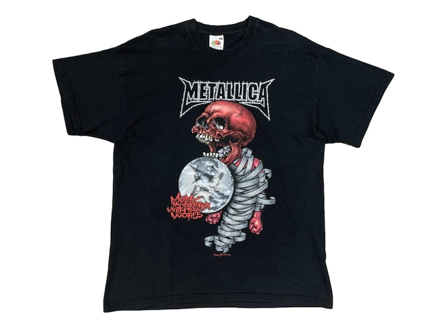 METALLICA PUSHEAD TOUR 2004 BLACK XL KC3930