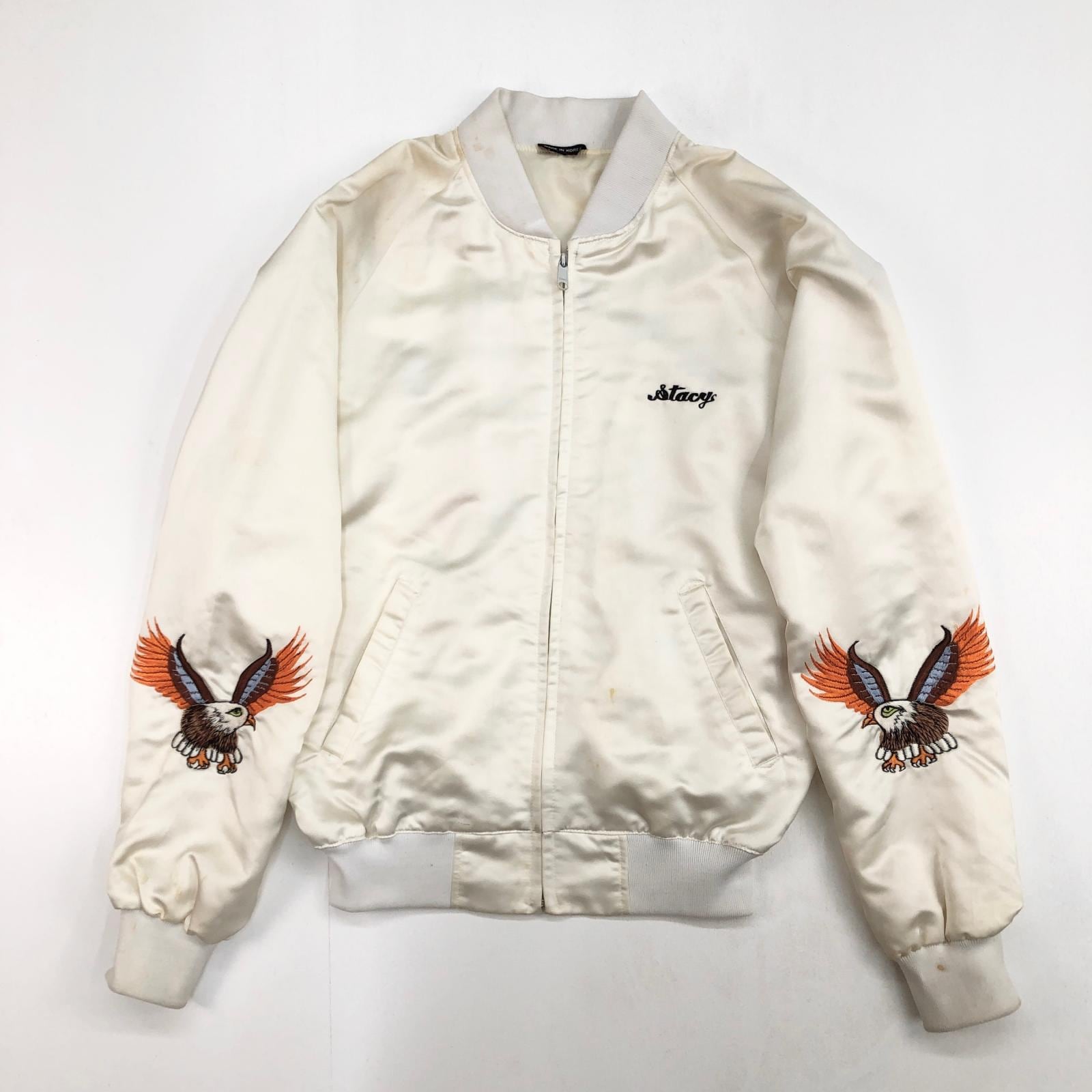 希少 80's ヴィンテージ コリジャン スーベニアジャケット KOREA 希少 70s 80s ビンテージ 別珍 スカジャン スーベニア