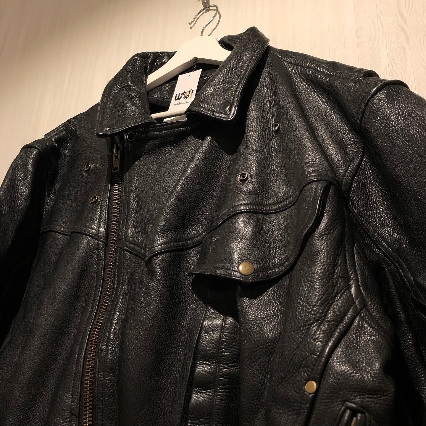 00s Columbia full zip leather jacket【高円寺店】 | What'z up