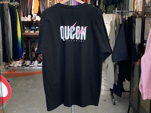 QUCON × FRAGMENT DESIGN SS TEE BLACK XL 033318