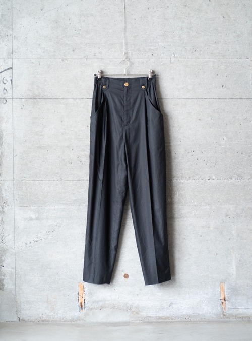 "VALENZA PO" 1990s Soft cotton twill pants