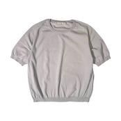 Mademoiselle NON NON アンサンブル コットンニット 半袖トップス&長袖カーディガン M/ライトグレー 系