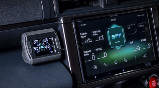 AS-4SV】AirSafe 汎用タイプ 乗用車・一般商用車両専用 タイヤ空気圧