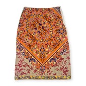 Free People フリーピープル ペイズリー タイト スカート 3/レディース インド製