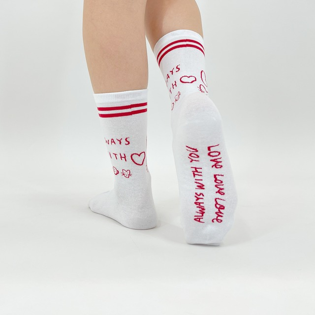【Junichi Koka】江夏潤一 LOVE ALWAYS WITH YOU SOCKS  ソックス