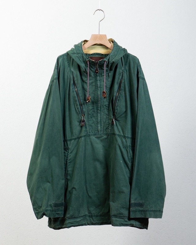 designed cotton anorak jacket