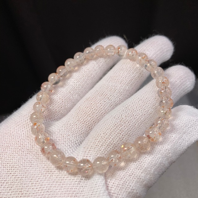 クリアタイプ✩サンストーンブレスレット