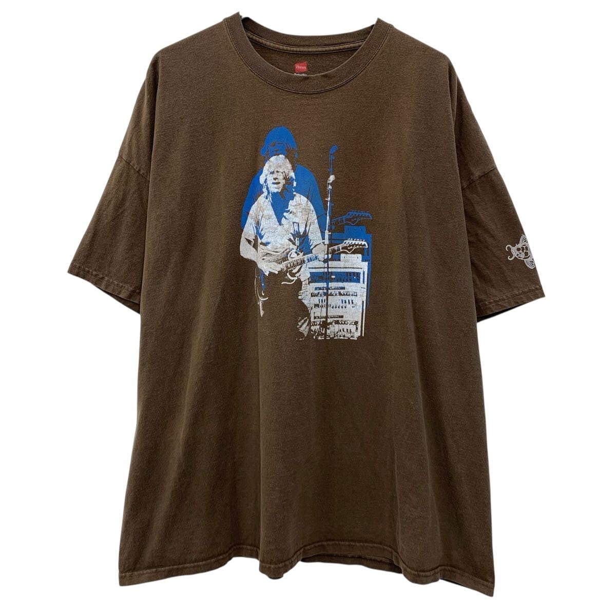 Hanes Grateful Dead 半袖 バンドTシャツ 3XL ブラウン ヘインズ