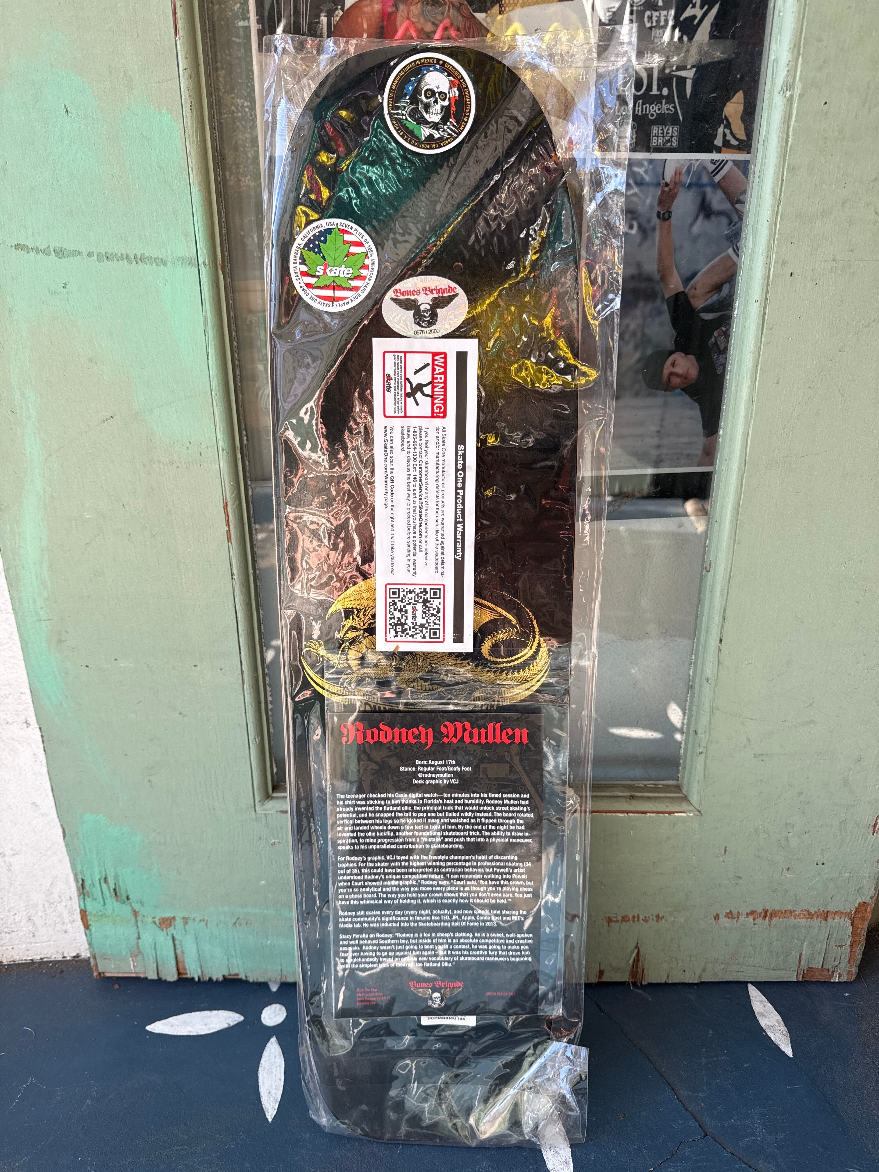 POWELL PERALTA BONES BRIGADE® RODNEY MULLEN SERIES 16 REISSUE DECK