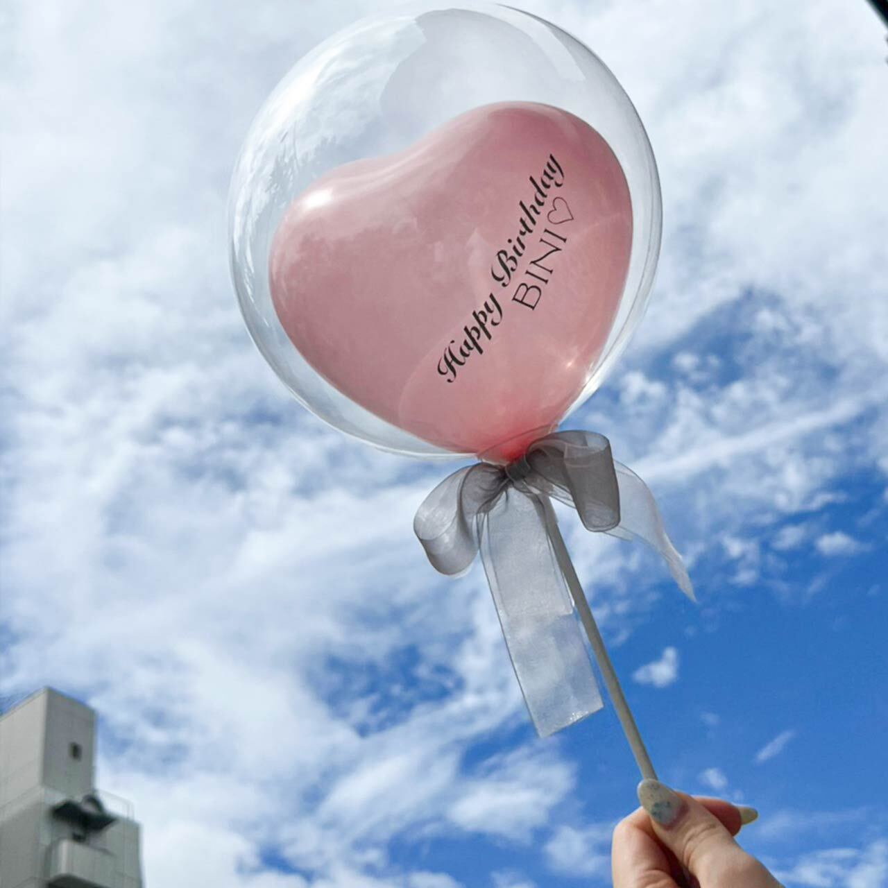 lollypops-HeatProps-peach- | 大阪 堀江 & 名古屋 星ヶ丘のバルーンと