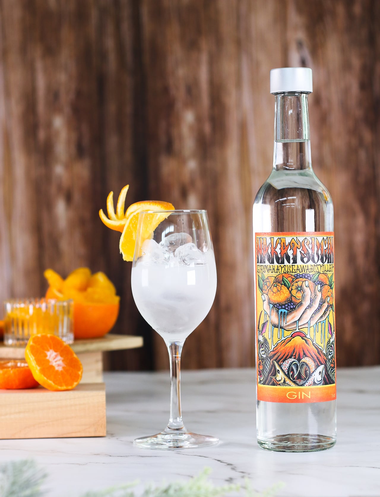 NAKATSU GIN（美浜ポンカン 1st） | 中津川蒸留所 NAKATSU GIN