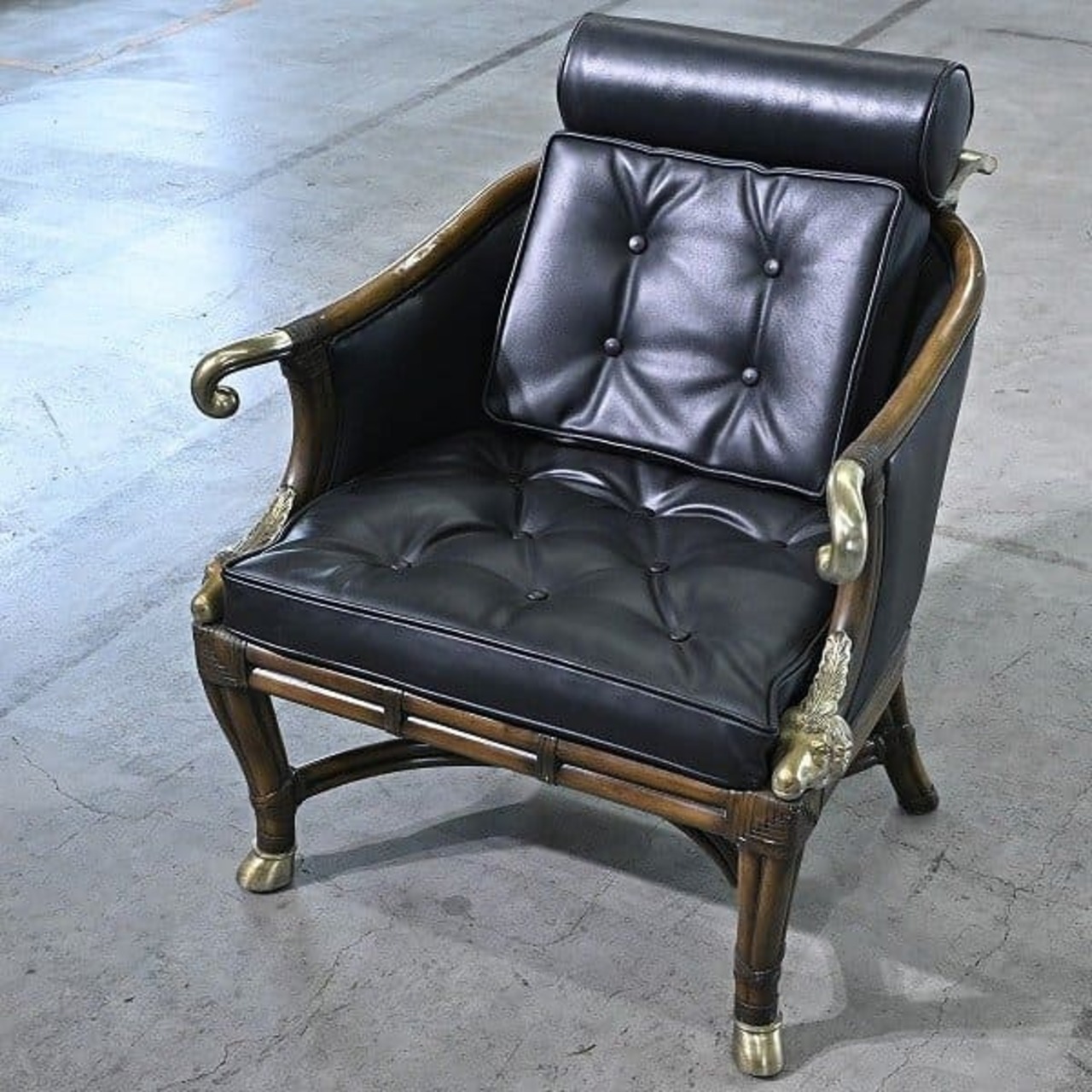 MATELAND-SMITH ラウンジチェア A 一人掛け アーム 椅子 ヴィンテージ 待合室 応接室 エントランス リビング 書斎 メートランドスミス【中古家具/中古インテリア/USED家具ユーズド家具/リサイクル】