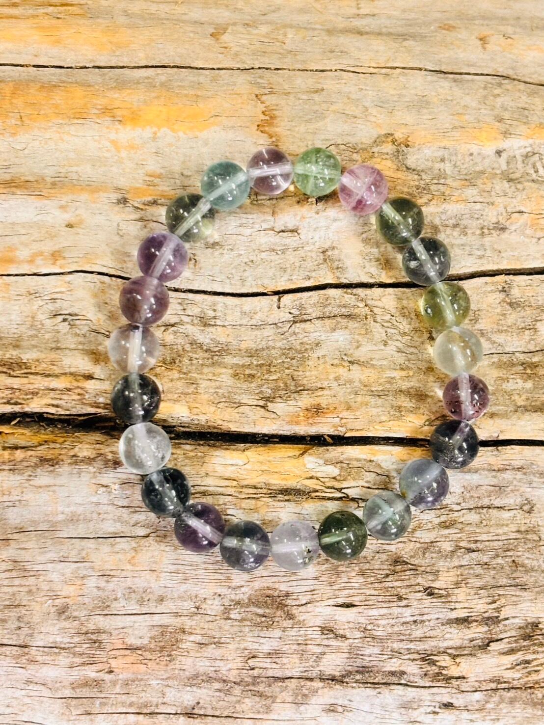 パイライトインフローライトブレスレット⑥