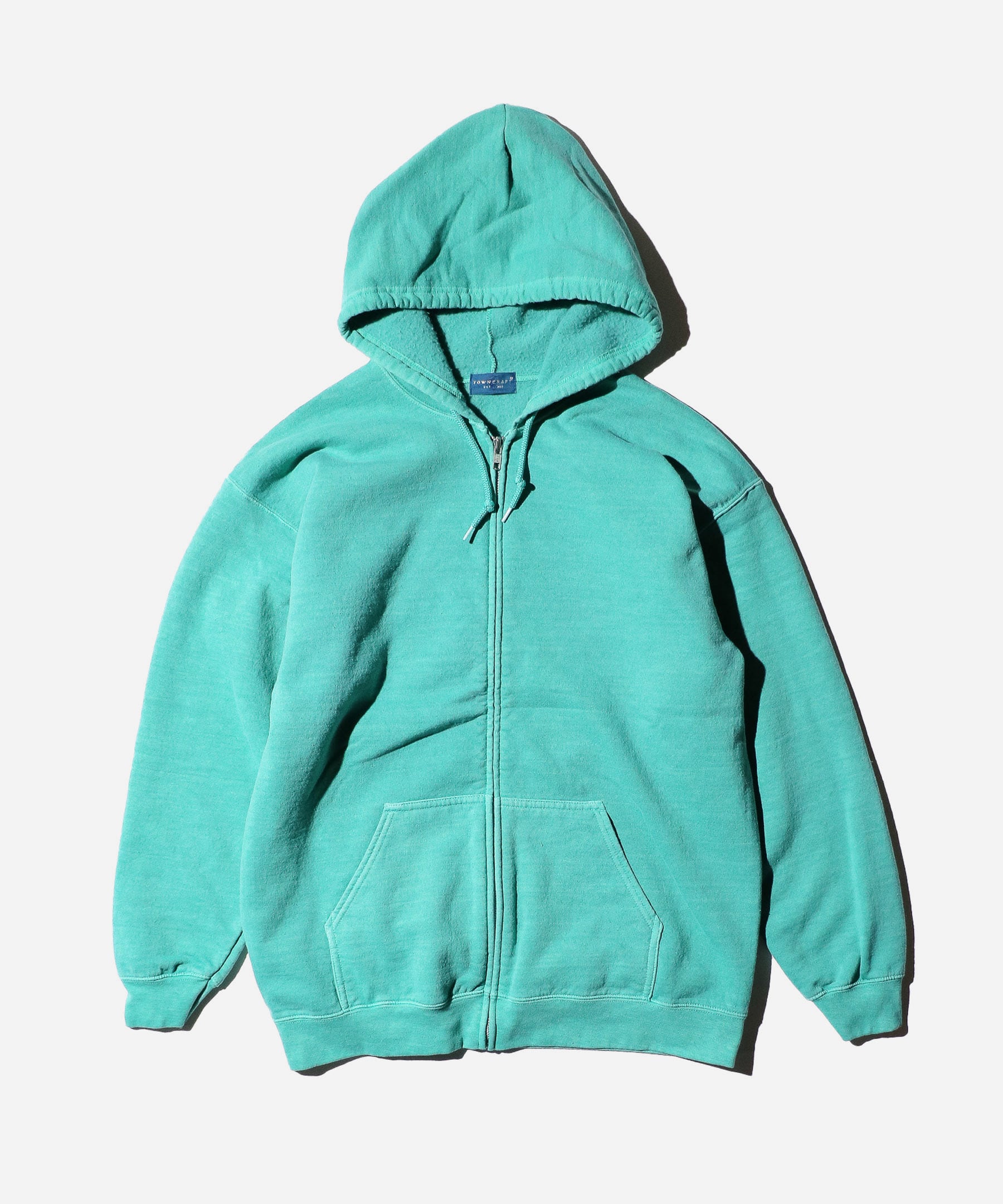 TOWNCRAFT｜Pigment full zip hoodie -4色- | PROOF