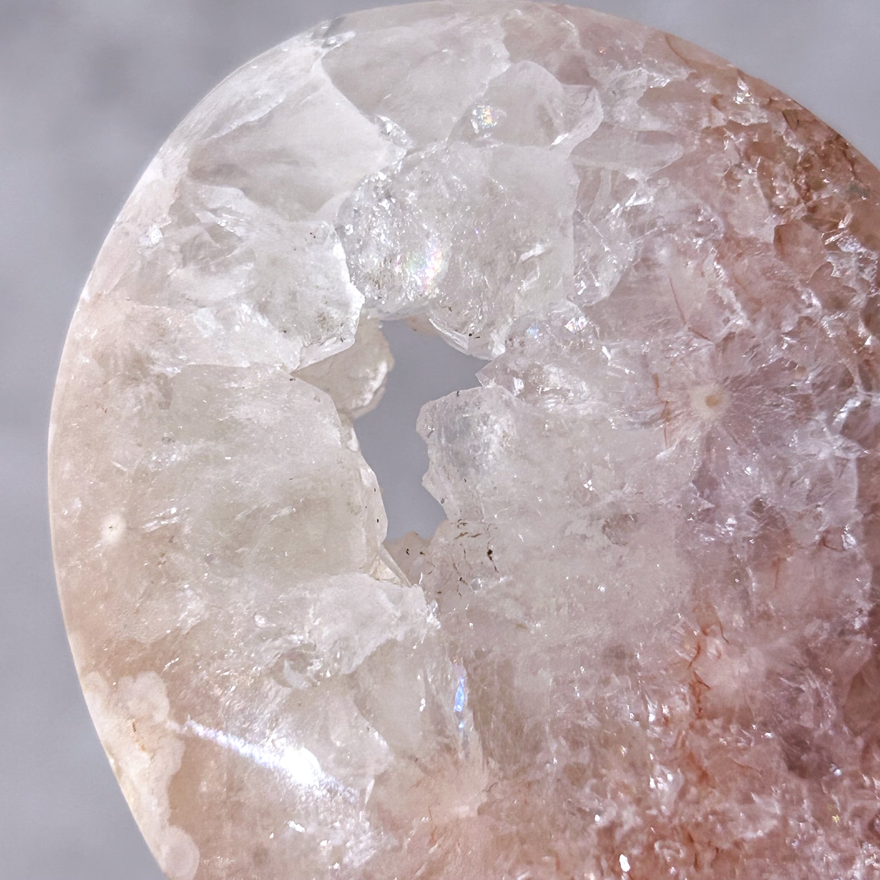 ピンクアメジスト パームストーン * Pink Amethyst * 天然石