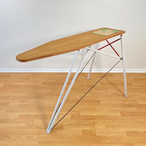 #794 アメリカ ビンテージ 木製 アイロンボード テーブル インテリア ディスプレイ