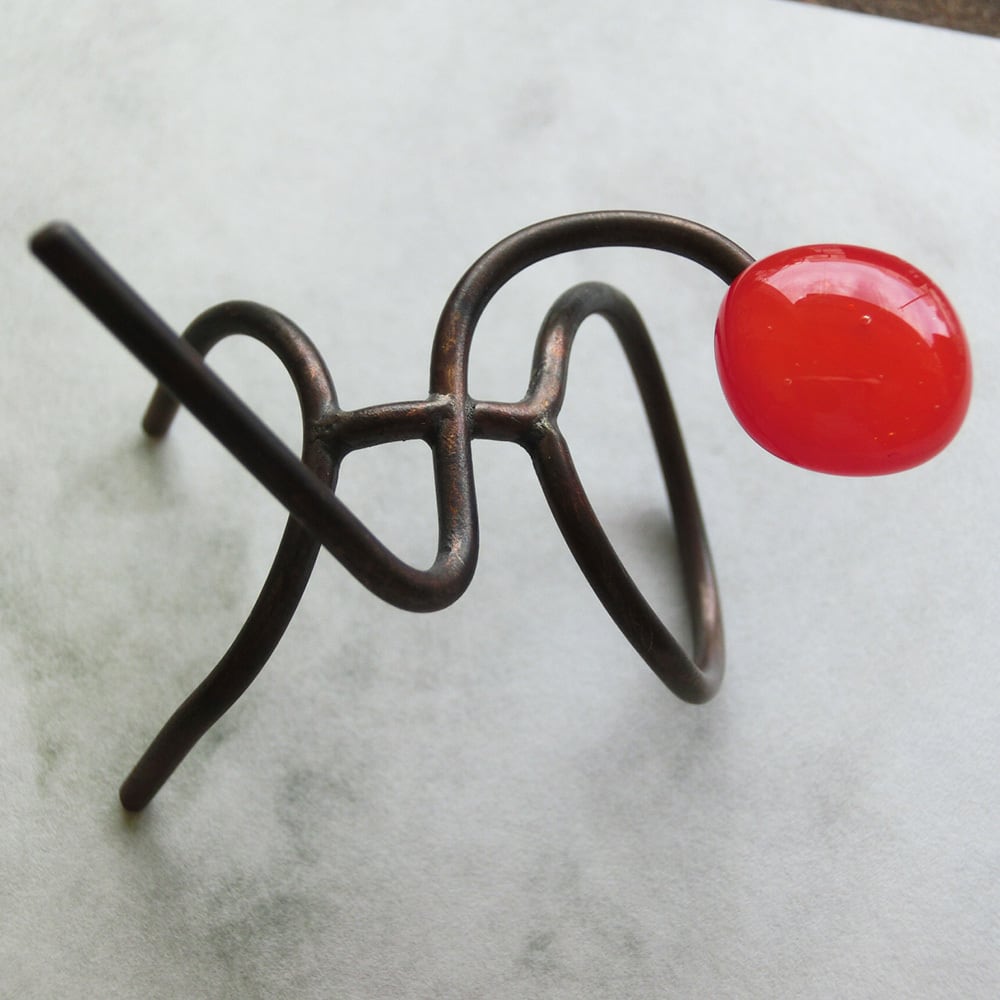 【太陽を掴んだ男】a ~ オーナメント オブジェ 立体 アート インテリア小物 インテリア雑貨 置物 ルームアクセサリー ☆ 真鍮 ガラス #ガ55