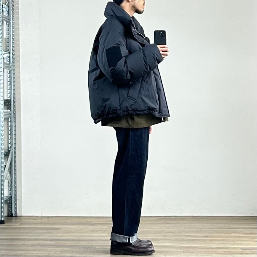 25AW》【MANUAL ALPHABET×NANGA】BOROUGH SHORT DOWN JKT マニュアル