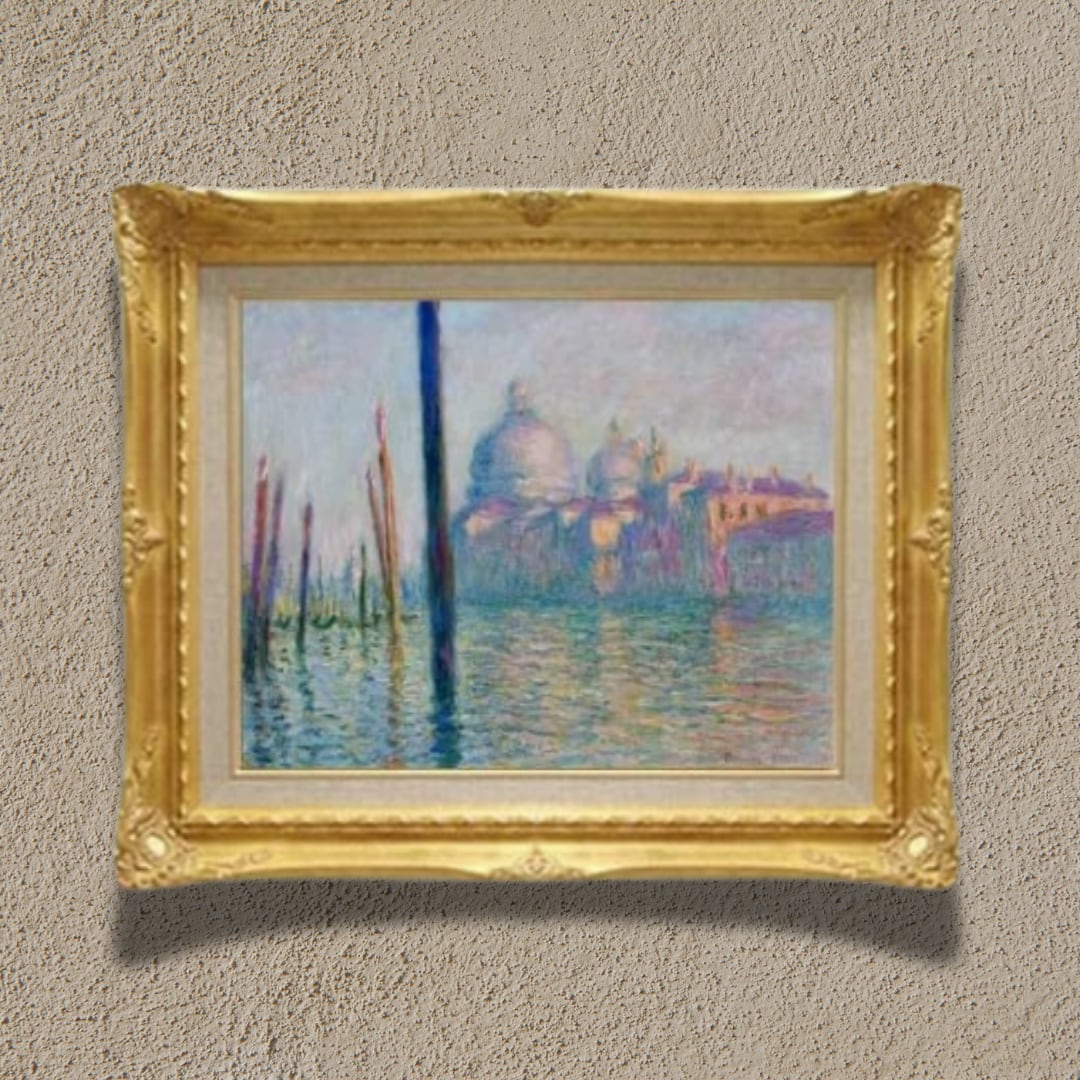 シャガール『パリのアトリエ』希少画集画、高級新品額・額装付 マルク