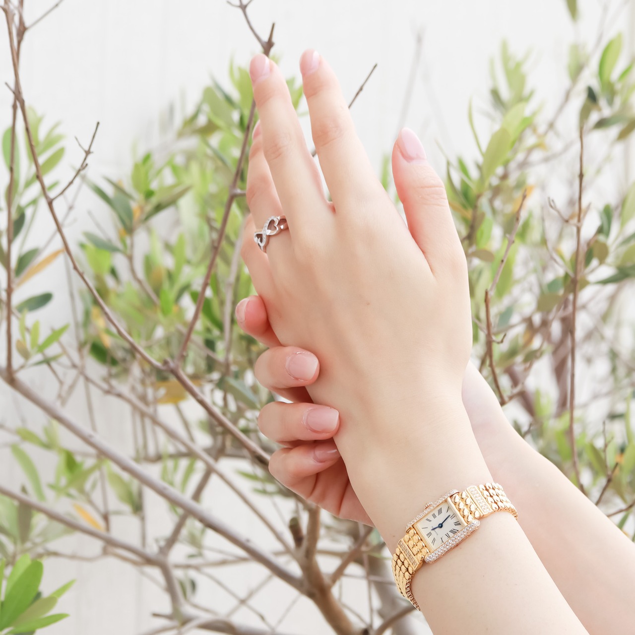 カルティエ タンクルイ XS ゴールド ダイヤモンド