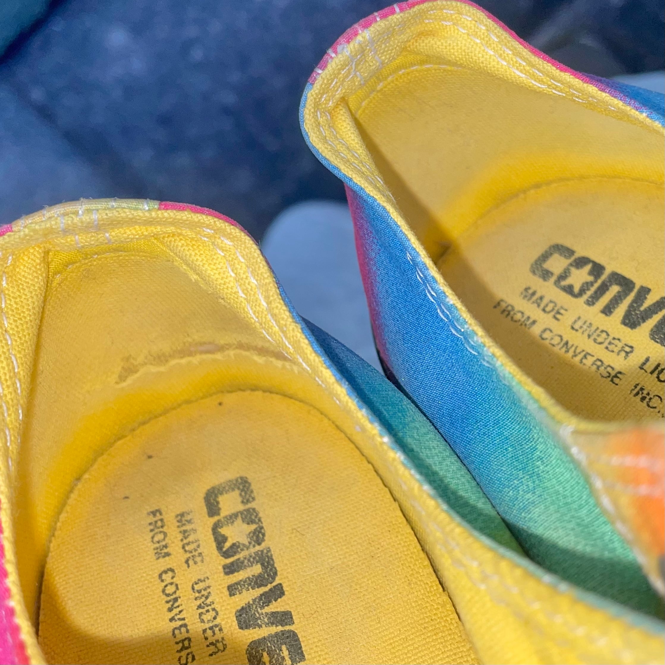90s made in Japan CONVERSE ALLSTAR rainbow Lo | &Dorothy