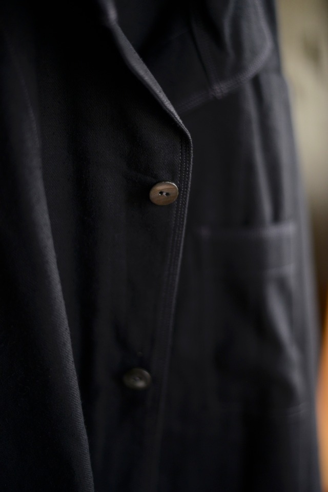 綾織絹麻シャツジャケット