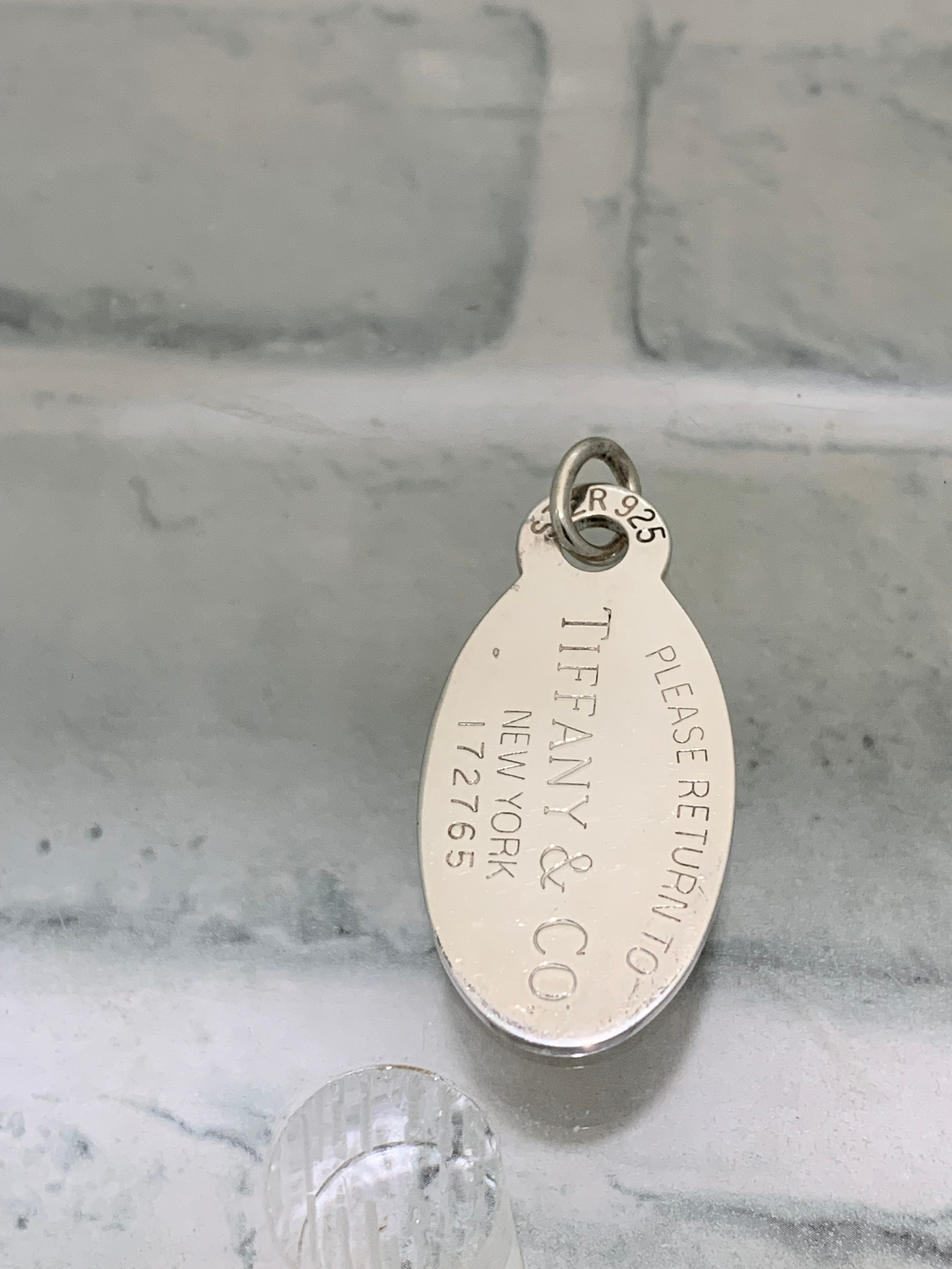 オールドティファニー 初期 リターントゥ オーバル ネックレストップ