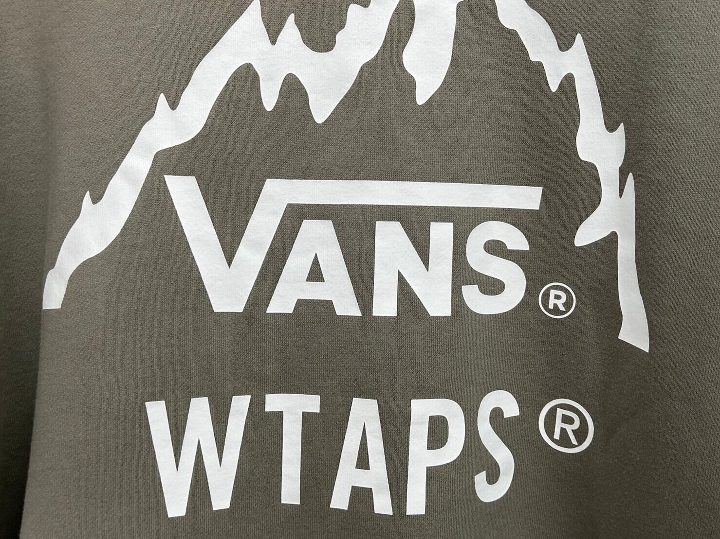 WTAPS × VANS Vault Pullover Hoodie SMOKY OLIVE 03 32641 | BRAND