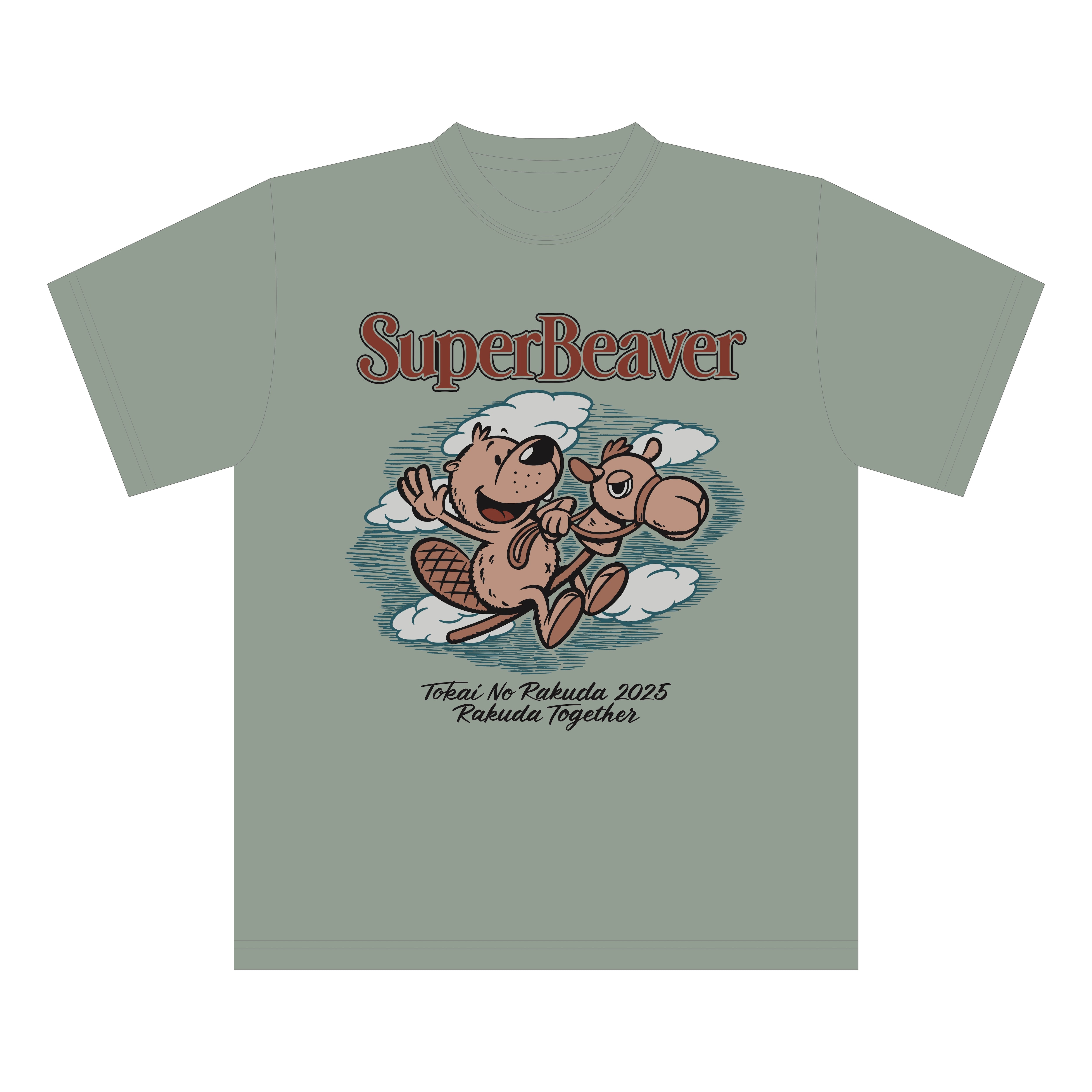 ラクダトゥギャザーTシャツ | SUPER BEAVER OFFICIAL WEBSTORE