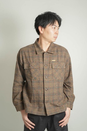 BROWN GREEN BLUES  CHECK SHIRTS / ブラウングリーンブルース チェックシャツ
