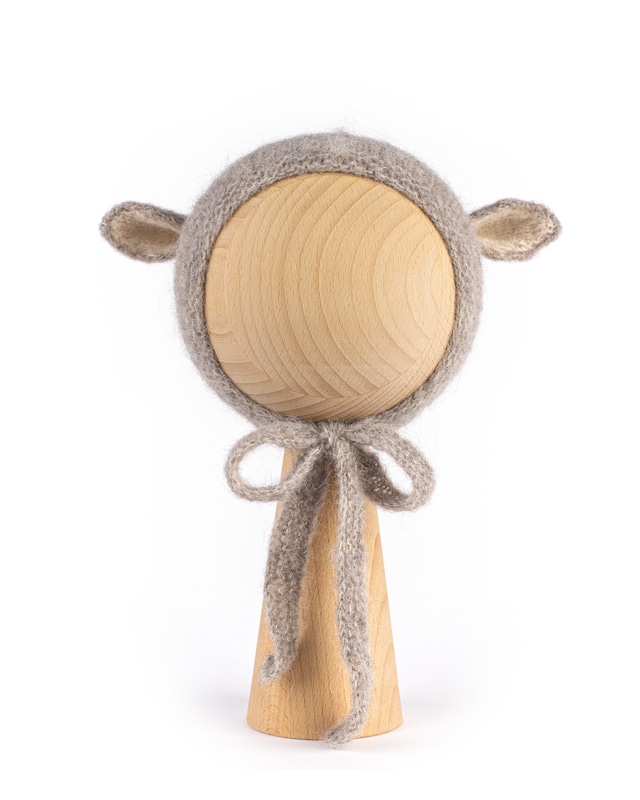 GANG OF KIDS / Fairy Hat Alpaca & Silk_Light Gray(2-4y)