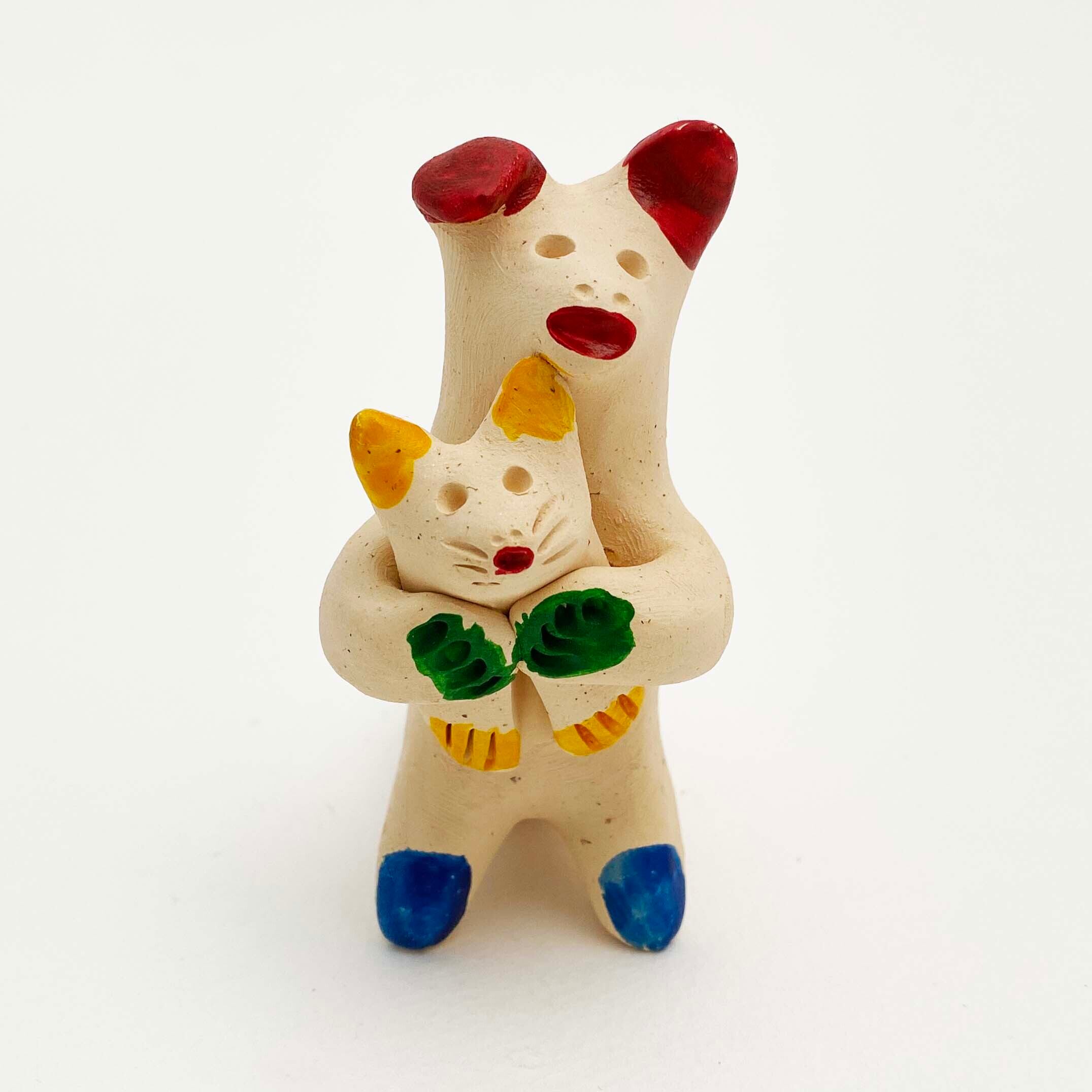 フルドネヴォ土人形 / たれ耳の犬