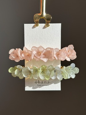 hydrangea barrette