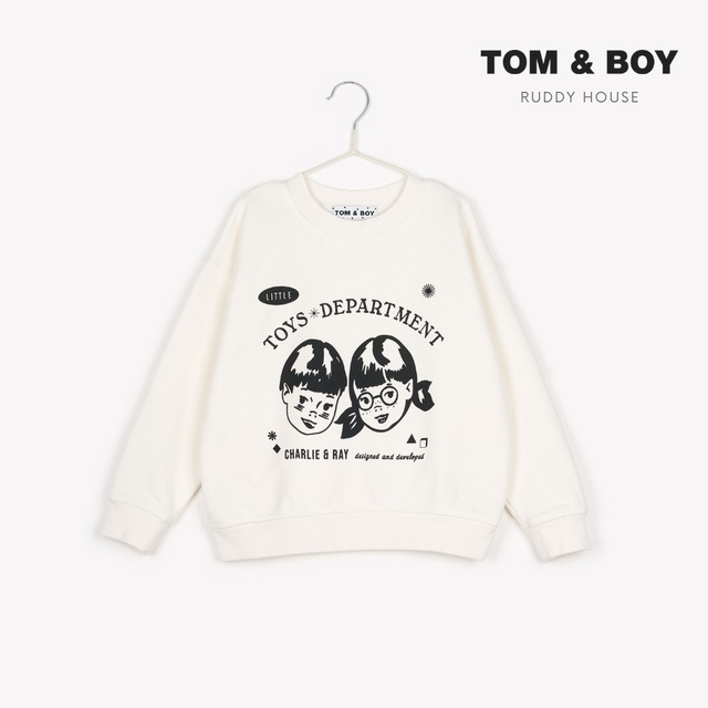 TOM&BOY / B&W SWEATSHIRT