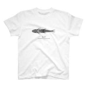 White(Brook X-ray Back Trout S/S TEE
