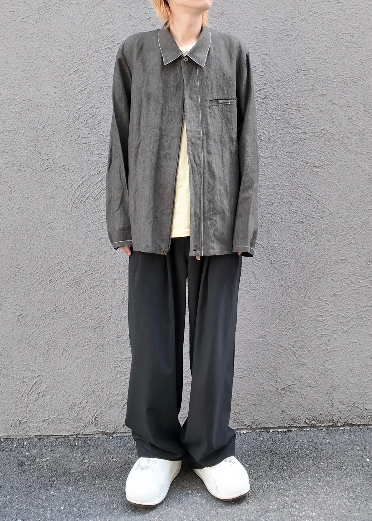【TAKESHI YAJIMA】relax fit shir jacket