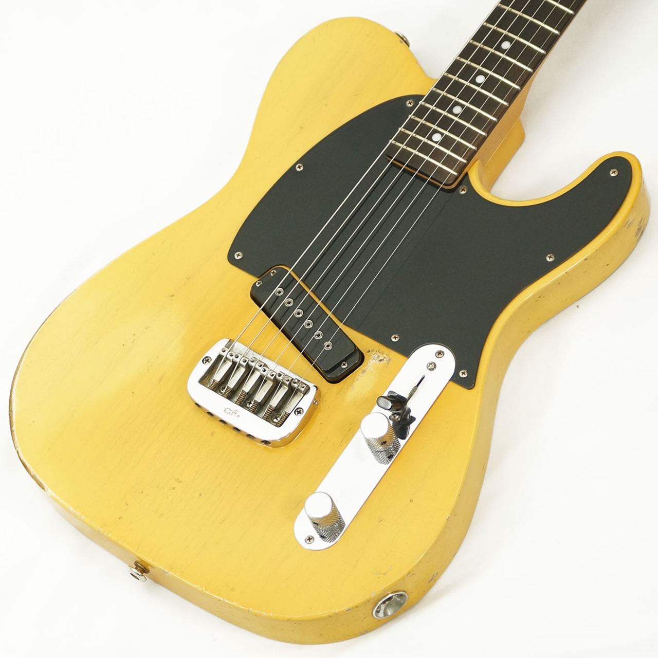 G&L Custom Shop ASAT Solamente "Medium Aging" (Nitro Butterscotch Blonde/Ebony)