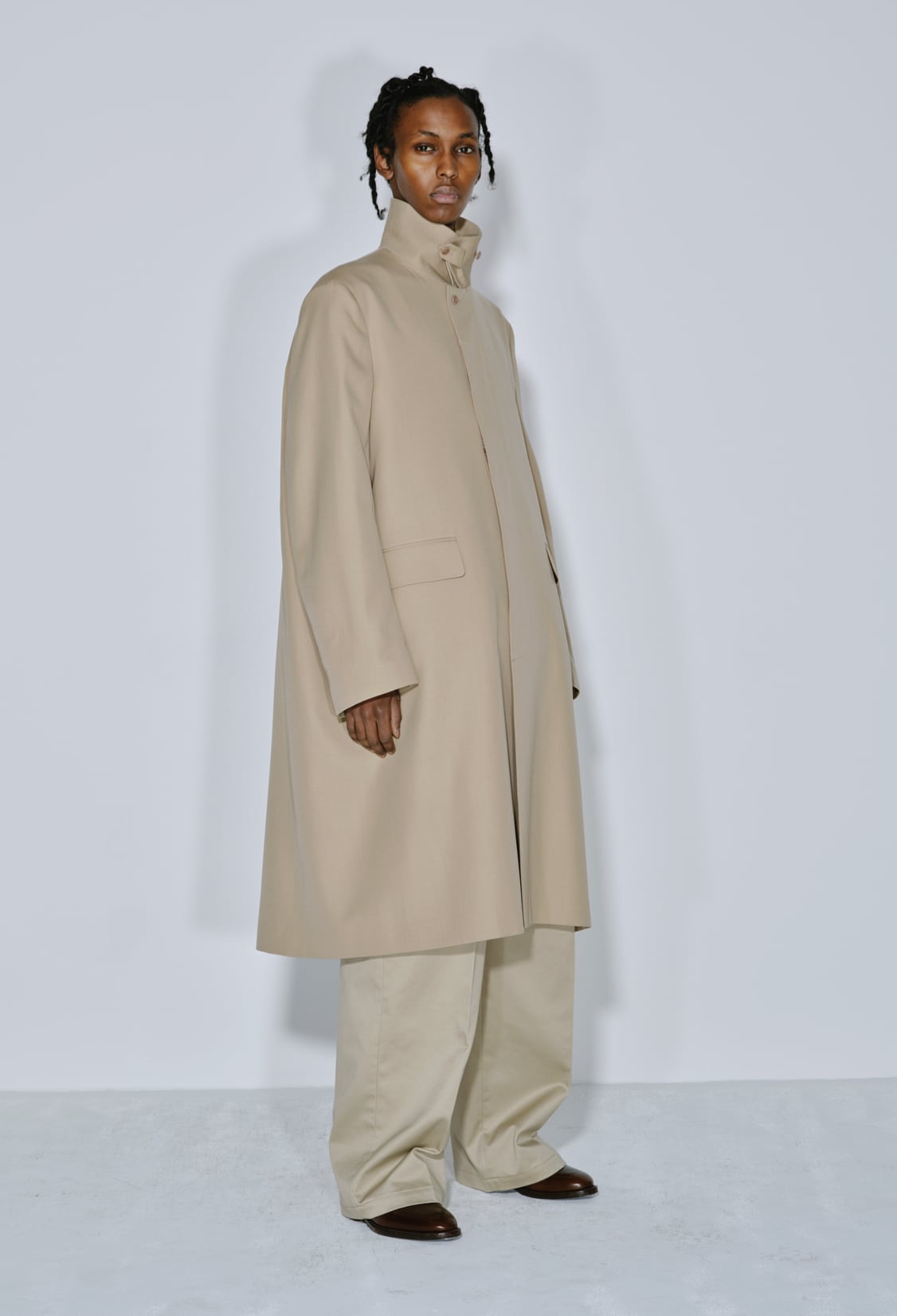 REVERBERATE STAND COLLAR ZIPP COAT REVERBERATE COLLAR ZIPP