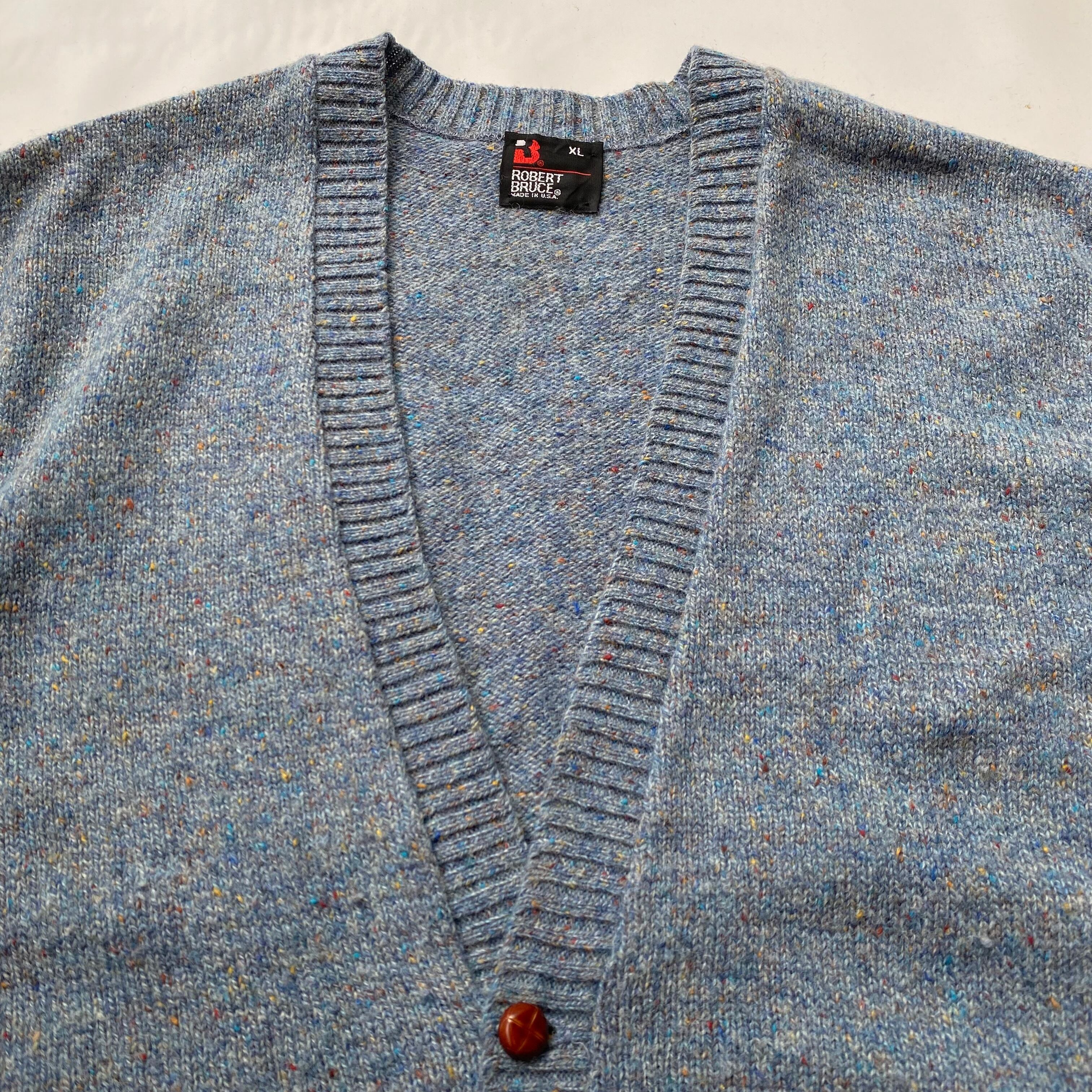 70's Vintage “ROBERT BRUCE” Made In USA Cardigan | 放課後の 70's Vintage “ROBERT BRUCE” Made In USA Cardigan | 放課後の