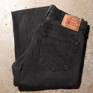 美品 31×32 Levi’s 501 USA サルファーブラック デニムパンツ 95年