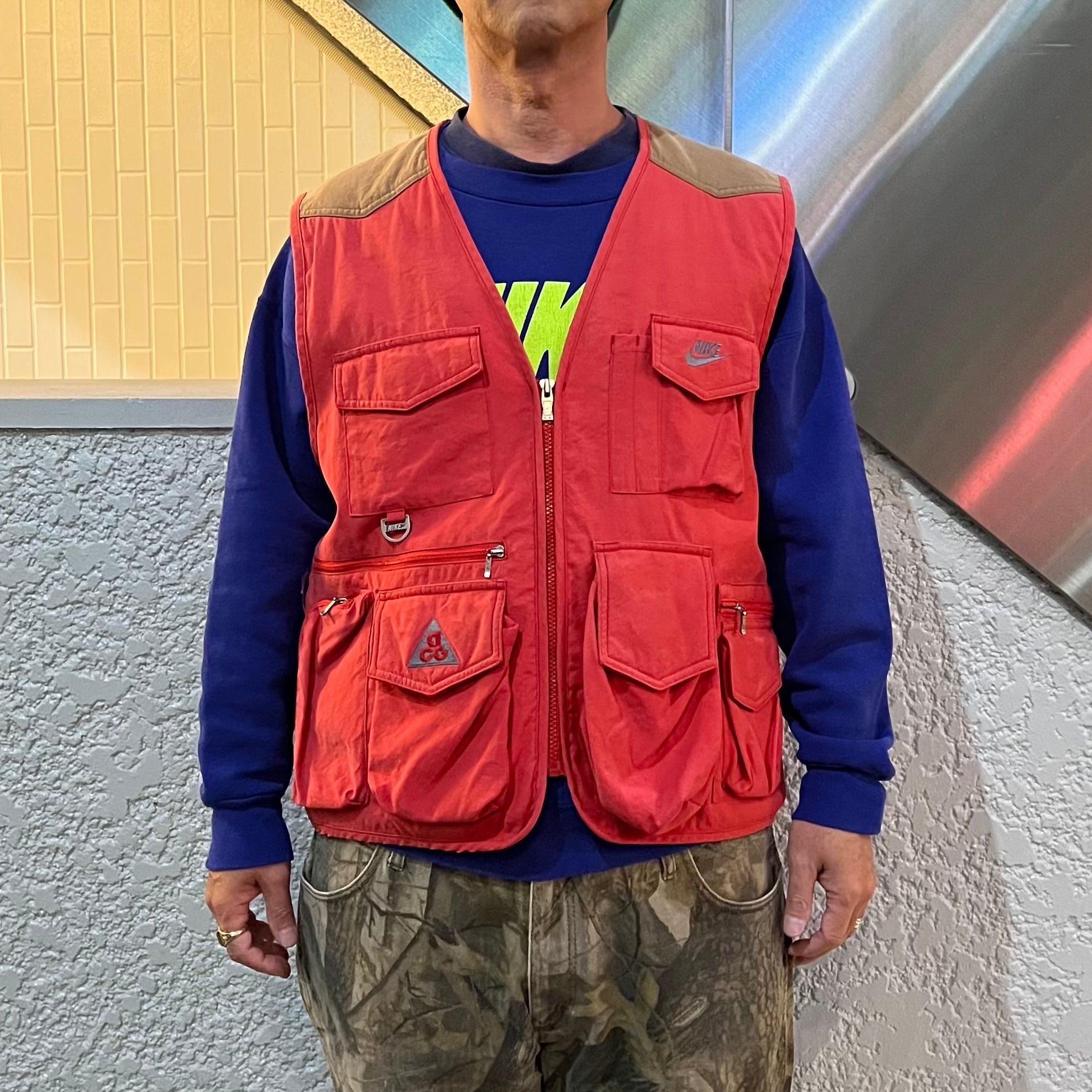 NIKE ACG/ナイキ エーシージー フィッシングベスト 90年代 (USED